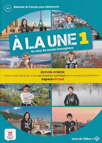 À LA UNE 1 LIVRE DE L'ÉLÈVE