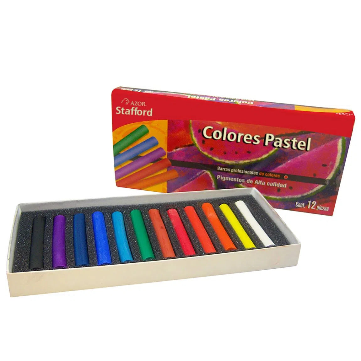 CAJA C/12 GIS PASTEL (MATERIALES PARA CLASE DE ARTE)